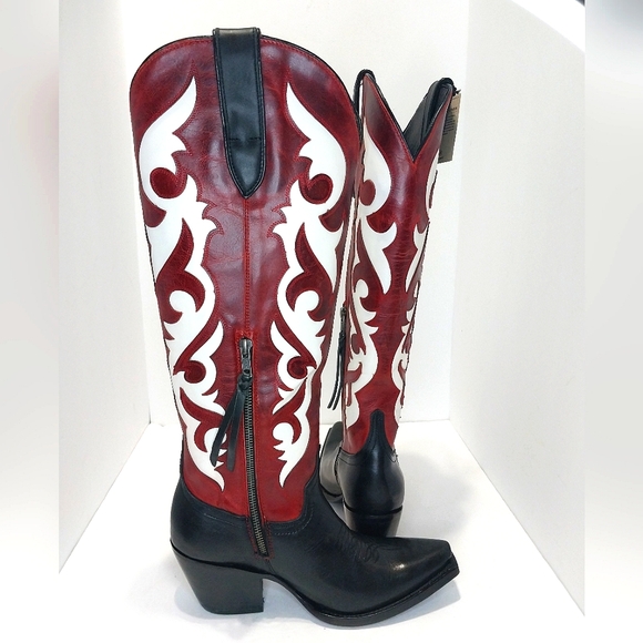 Ariat Elviria Stretchfit Tall Western Boots, NEW, Size 8|EUR 38.5, - Picture 8 of 11